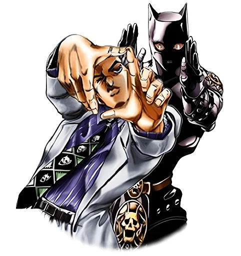 💣 Стикер «Kira Ioshikage Ешикаге Кира» для Telegram