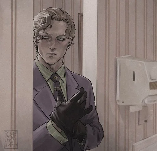 💣 Стикер «Kira Ioshikage Ешикаге Кира» для Telegram