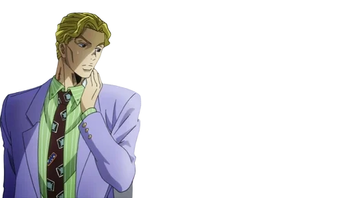 🤤 Стикер «Yoshikage Kira» для Telegram