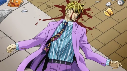 💀 Стикер «Yoshikage Kira» для Telegram