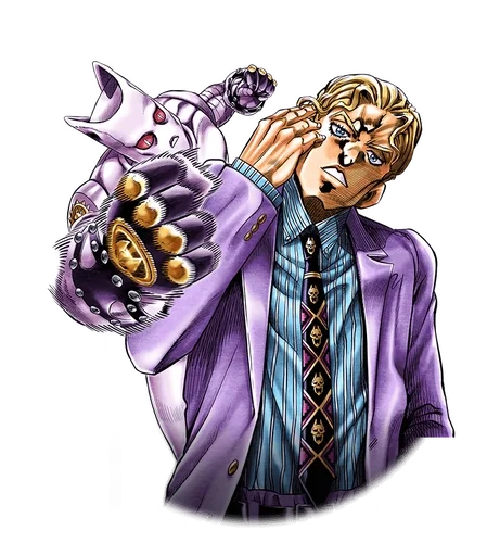 👊 Стикер «Yoshikage Kira» для Telegram