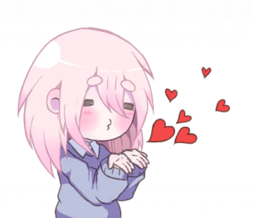 😘 Стикер «Kira Ugumi» для Telegram