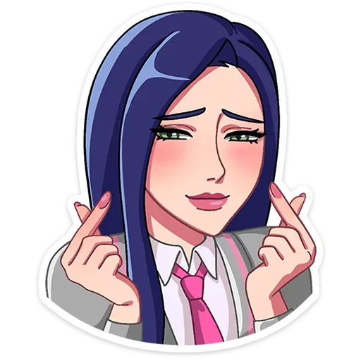 😠 Стикер «Кира» для Telegram