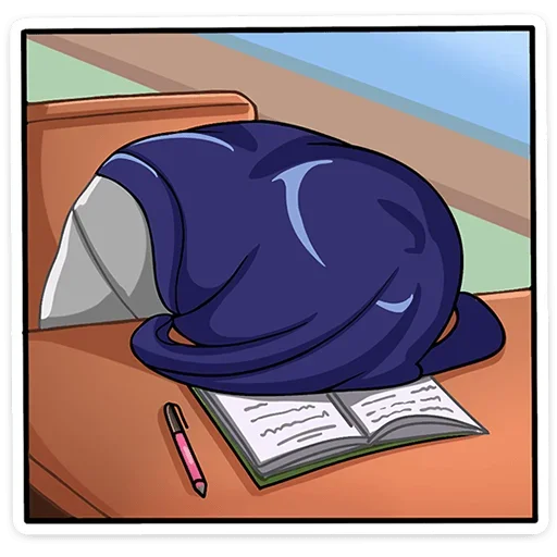 😴 Стикер «Кира» для Telegram