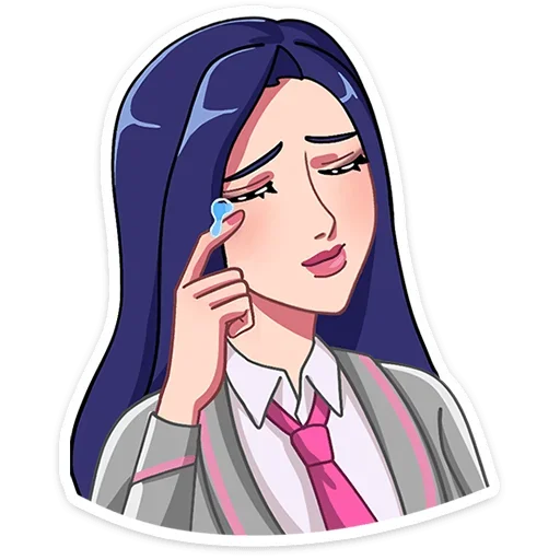 😢 Стикер «Кира» для Telegram