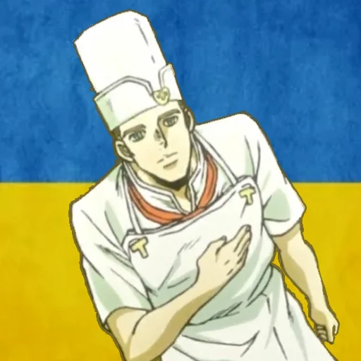 🇺🇦 Стикер «Я не Кира Йошикаге» для Telegram