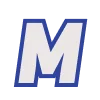🥰 Эмодзи «Синие и красные буквы» для Telegram
