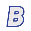 🥰 Эмодзи «Синие и красные буквы» для Telegram