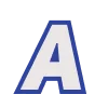 🥰 Эмодзи «Синие и красные буквы» для Telegram