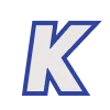 🥰 Эмодзи «Синие и красные буквы» для Telegram