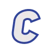 🥰 Эмодзи «Синие и красные буквы» для Telegram