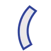 🥰 Эмодзи «Синие и красные буквы» для Telegram