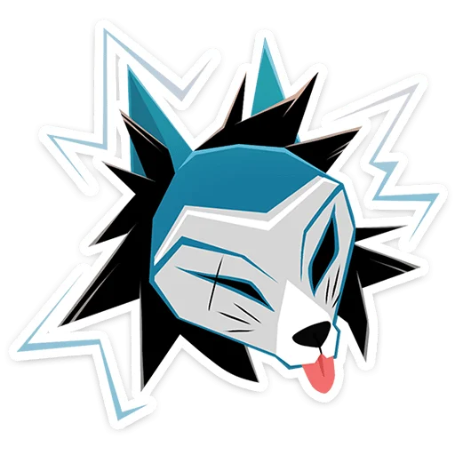 😛 Стикер «Кира Хоши без надписей» для Telegram