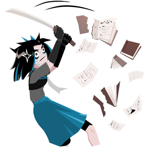 🗡 Стикер «Кира Хоши Без Текста» для Telegram