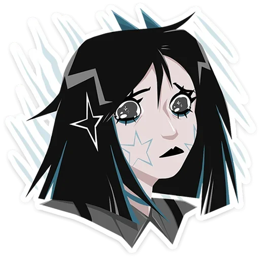 🥺 Стикер «Кира Хоши» для Telegram