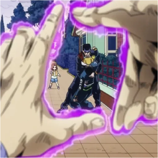 😄 Стикер «Kira Yoshikage killer queen» для Telegram