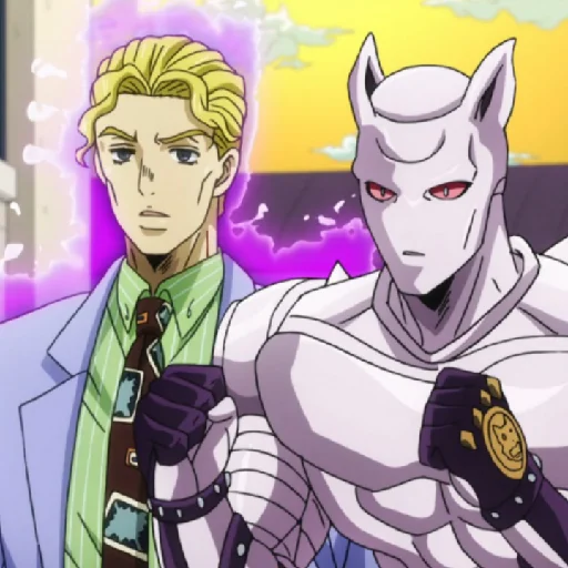 😄 Стикер «Kira Yoshikage killer queen» для Telegram