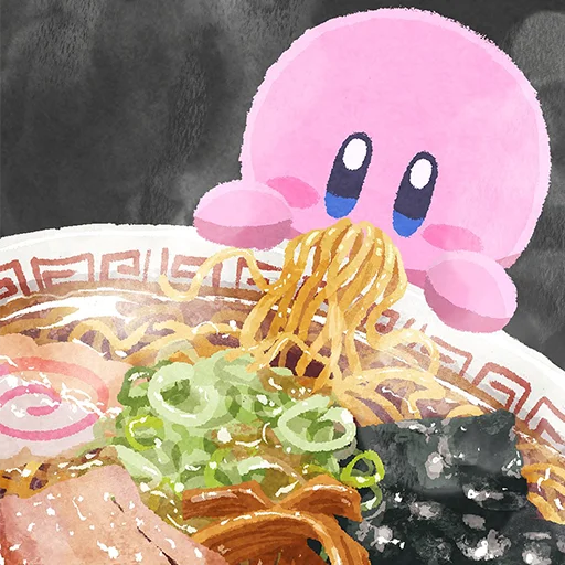 Стикерпак Kirby для Telegram