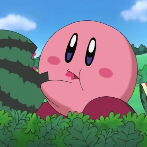 🍉 Стикер «Kirby Кирби» для Telegram