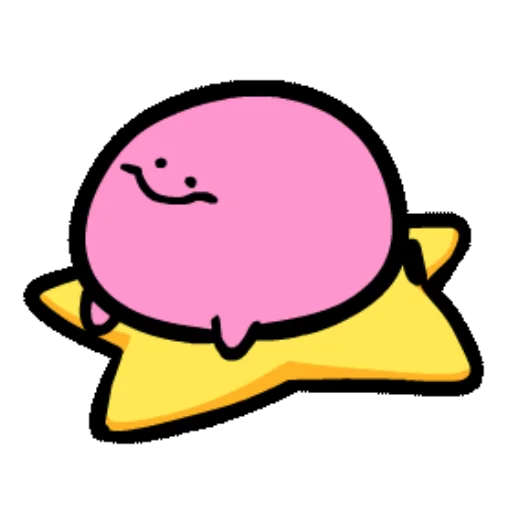 🚗 Стикер «Kirby Кирби» для Telegram