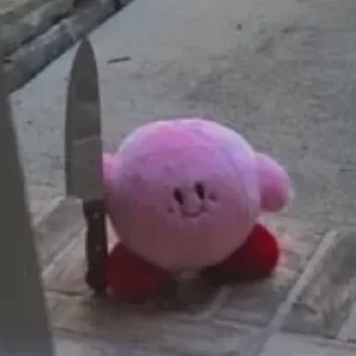 🗡 Стикер «Kirby Кирби» для Telegram