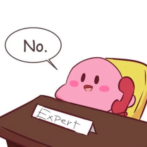 ❌ Стикер «Kirby Кирби» для Telegram