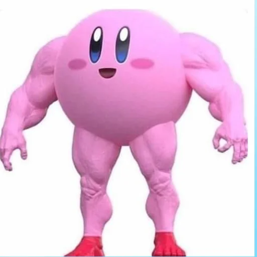 💪 Стикер «Kirby Кирби» для Telegram