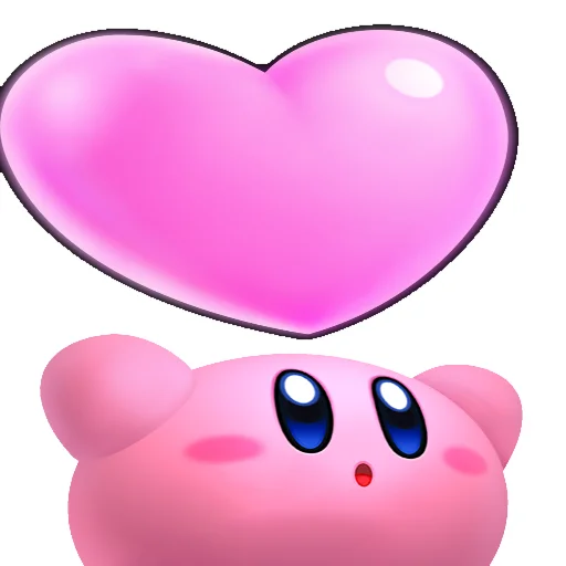 💖 Стикер «Kirby Кирби» для Telegram
