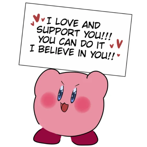 💝 Стикер «Kirby Кирби» для Telegram