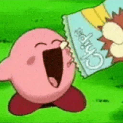 🍟 Стикер «Kirby Кирби» для Telegram