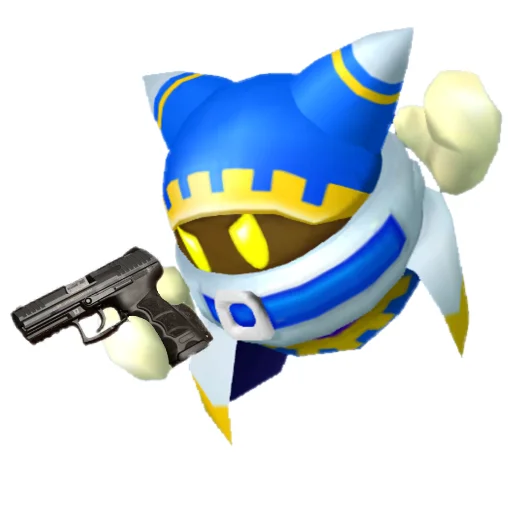 🔫 Стикер «Kirby Кирби» для Telegram