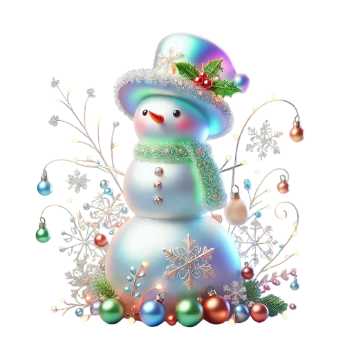🧸 Стикер «Декабрь» для Telegram