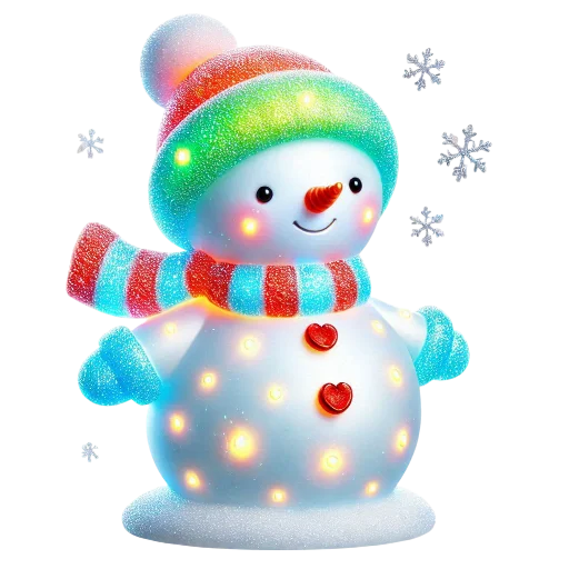 🧸 Стикер «Декабрь» для Telegram