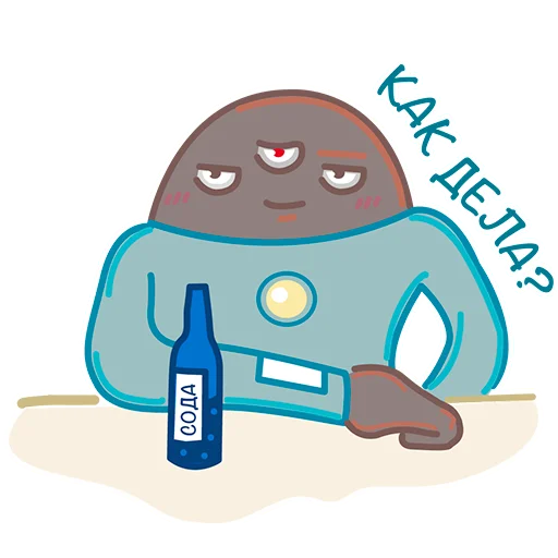 😉 Стикер «Кирхитон» для Telegram