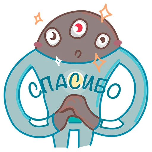 🙏 Стикер «Кирхитон» для Telegram