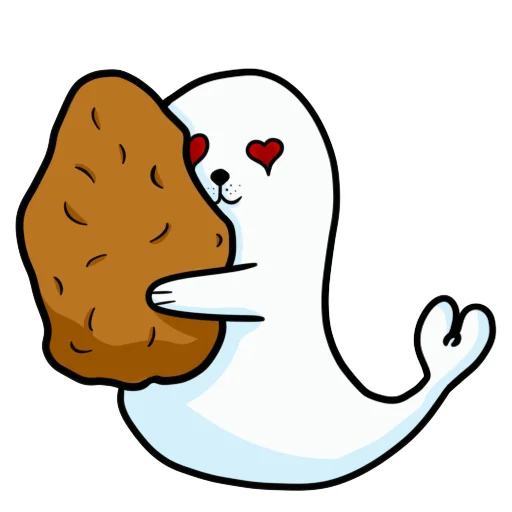 😘 Стикер «Щекщуальный тюлень» для Telegram