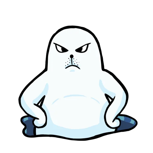 😑 Стикер «Щекщуальный тюлень» для Telegram
