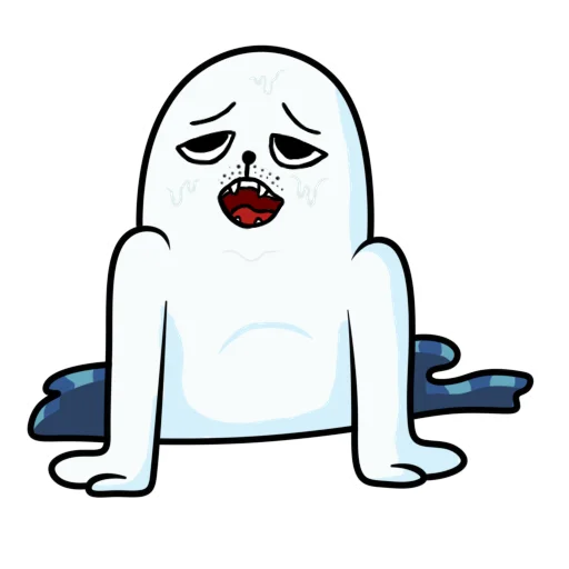 😋 Стикер «Щекщуальный тюлень» для Telegram