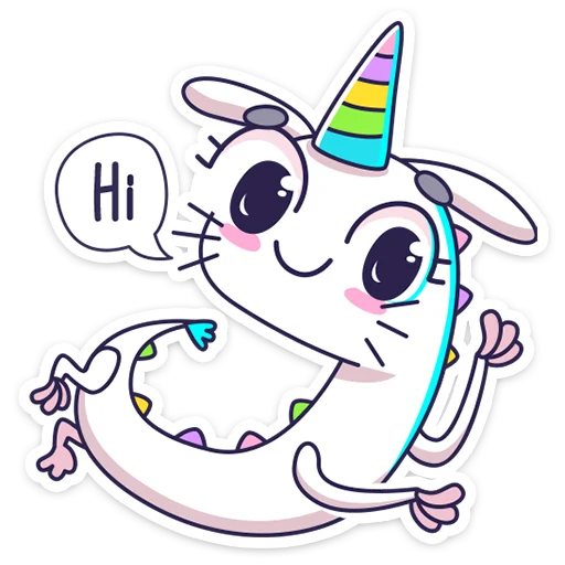Стикерпак Kirin для Telegram