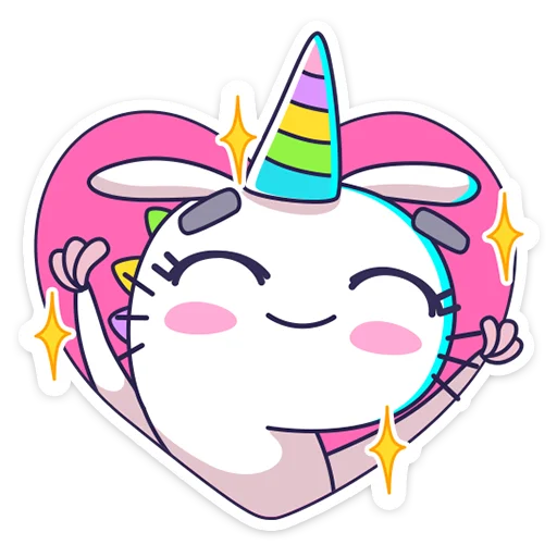 ❤️ Стикер «Kirin» для Telegram