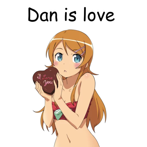 ❤ Стикер «Kirino Kousaka» для Telegram