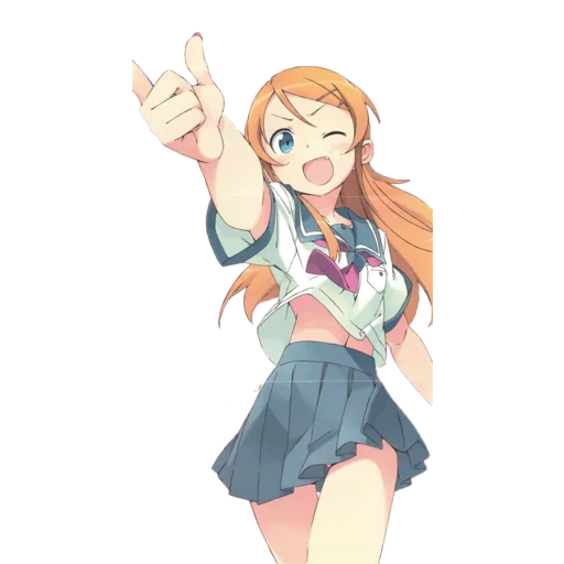 👍 Стикер «Kirino Kousaka» для Telegram