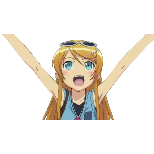 😄 Стикер «Kirino Kousaka» для Telegram