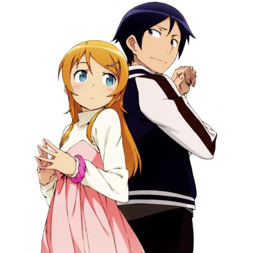 👫 Стикер «Kirino Kousaka» для Telegram