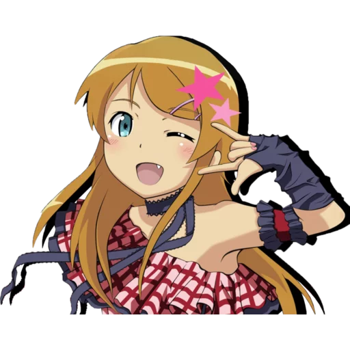 🤘 Стикер «Kirino Kousaka» для Telegram