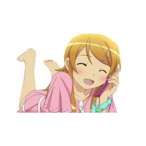 😊 Стикер «Kirino Kousaka» для Telegram