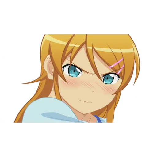 😡 Стикер «Kirino Kousaka» для Telegram