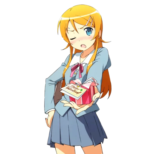 ❤ Стикер «Kirino Kousaka» для Telegram