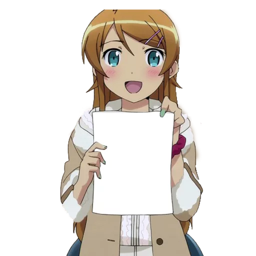 😄 Стикер «Kirino Kousaka» для Telegram