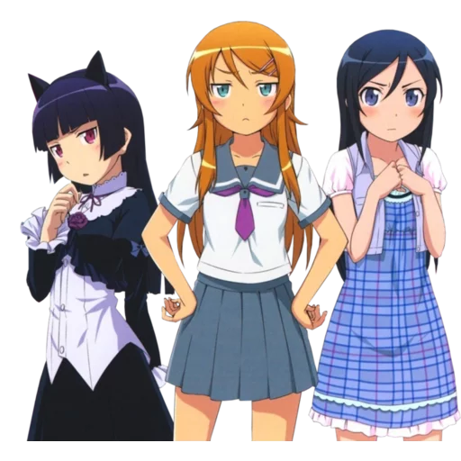 👪 Стикер «Kirino Kousaka» для Telegram